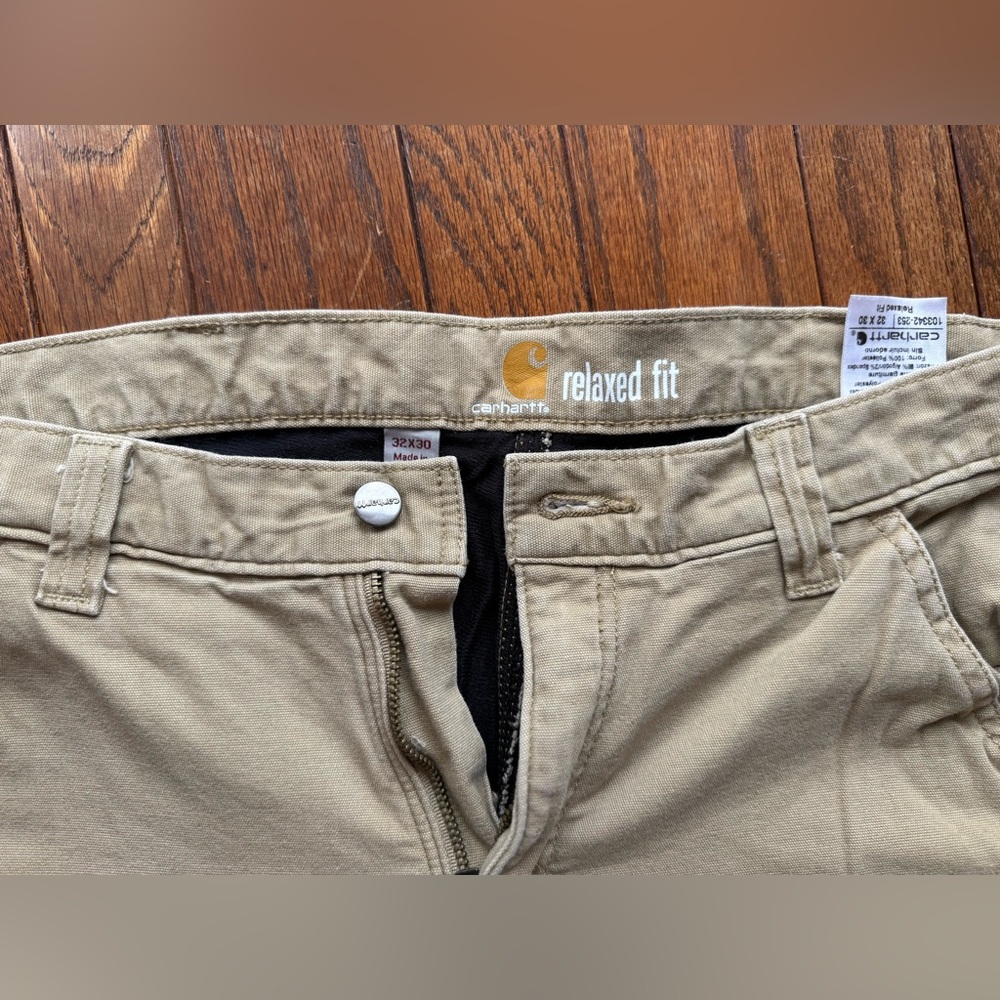 Carhartt Relaxed Fit Khaki Pants